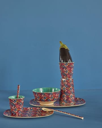 Rice melaminkopp hög - Poppies - RICE