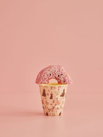 Rice melaminkopp small 20 cl - Animal print-lavender - RICE
