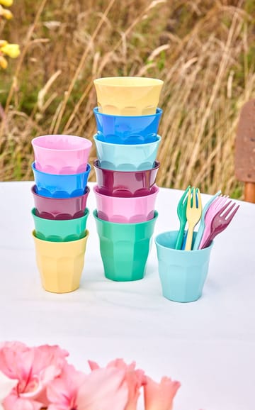 Rice melaminkopp small 6-pack - Show youre true colors - RICE