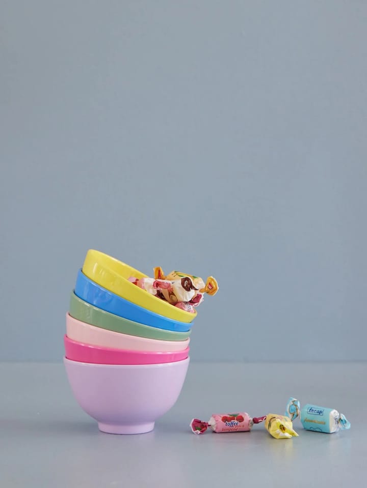Rice melaminskål small Ø11 cm 6 delar, Multicolor RICE
