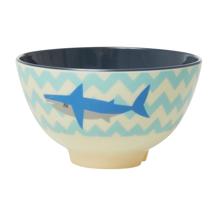 Rice melaminskål small - Shark - RICE