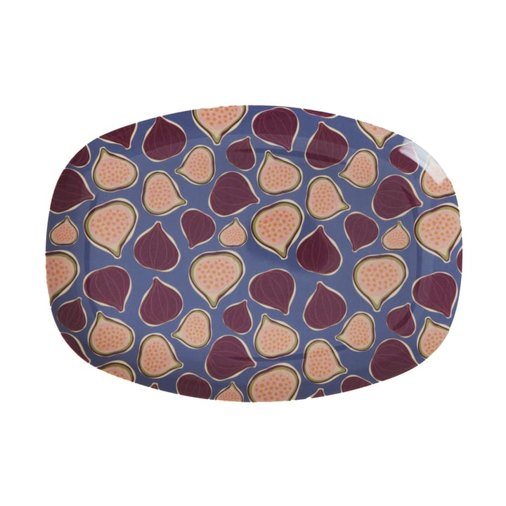 Rice melamintallrik 22x30 cm, Figs in love RICE