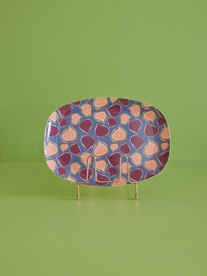 Rice melamintallrik 22x30 cm, Figs in love RICE