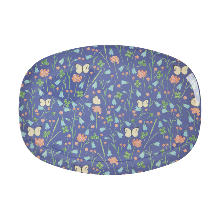 Rice melamintallrik 22x30 cm, Navy Blue RICE