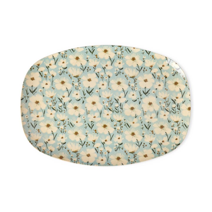 Rice melamintallrik 22x30 cm - Summer bloom - RICE