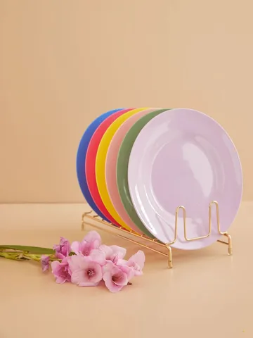 Rice melamintallrik Ø26 cm 6 delar - Multicolor - RICE