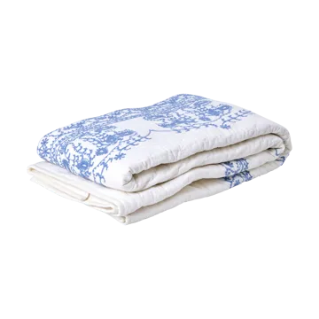 Rice quiltad filt 140x200 cm - White - RICE