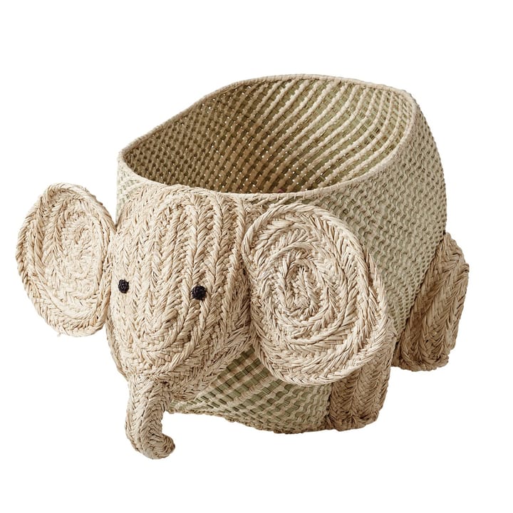 Rice raffia förvaringskorg djur - Elefant - RICE