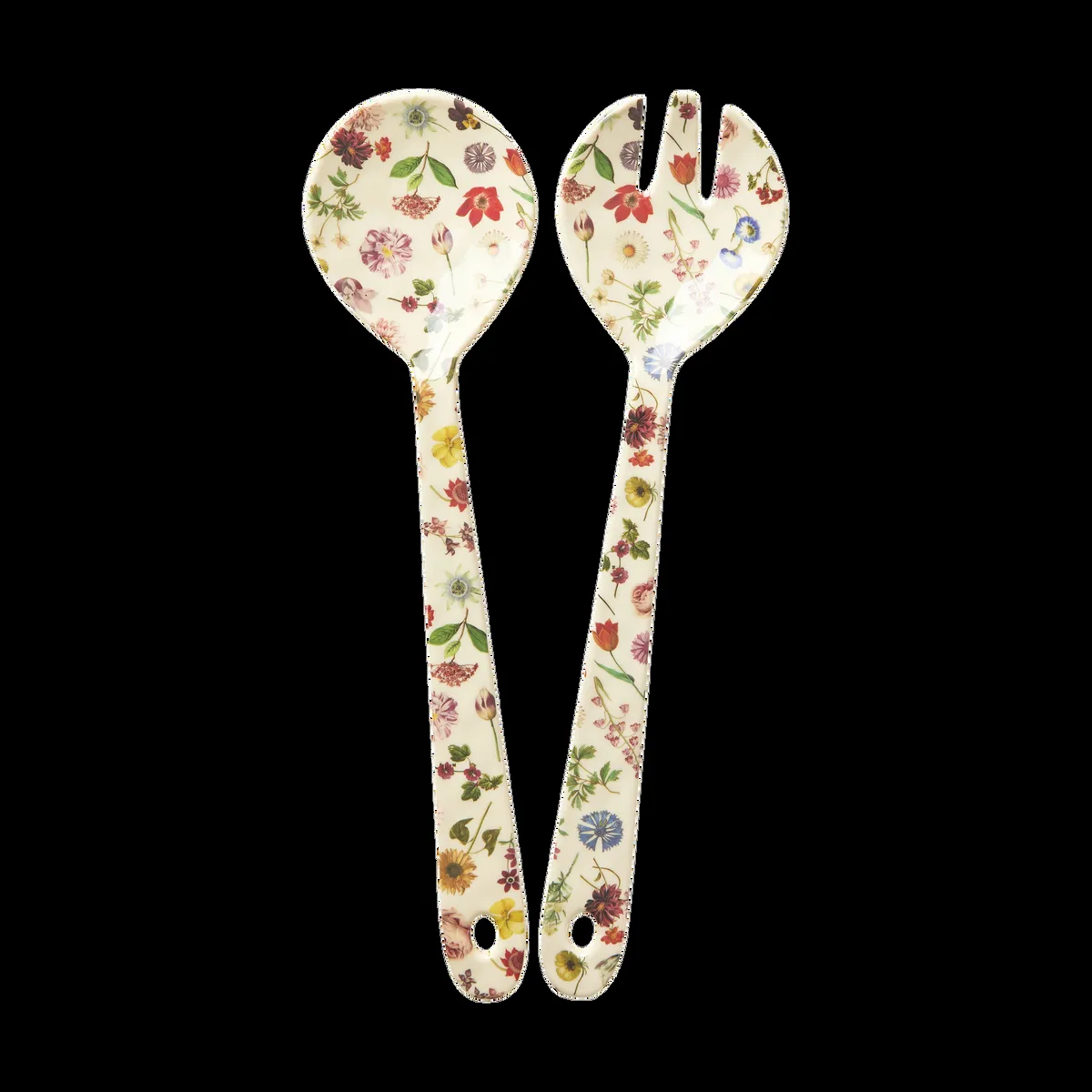 RICE Rice salladsbestick melamin 2 delar Floras Dream