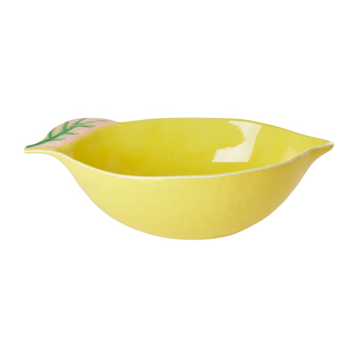 Rice salladsskål citron 24x41 cm - Yellow - RICE