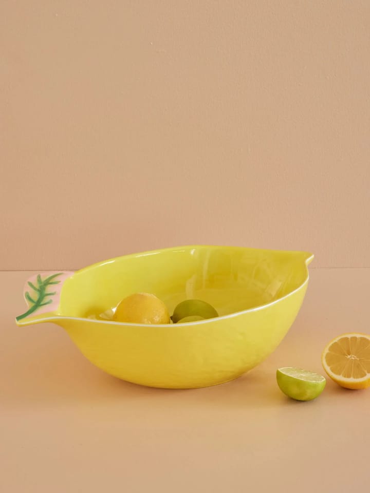 Rice salladsskål citron 24x41 cm, Yellow RICE