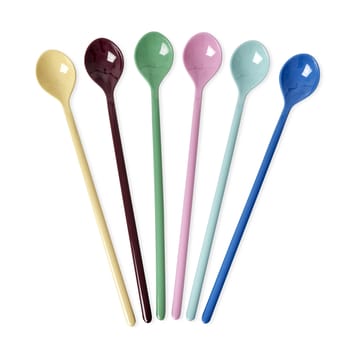 Rice sked lång melamin 6-pack - Show youre true colors - RICE