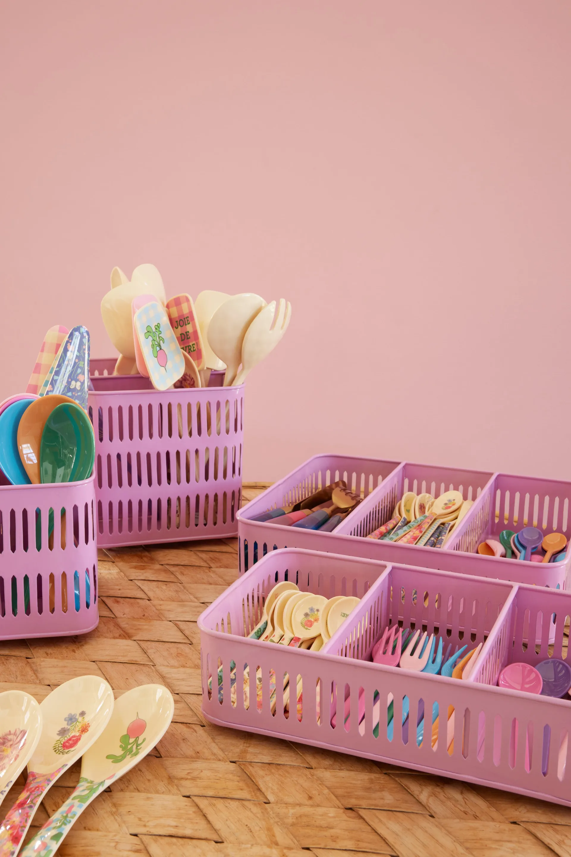 Rice slickepott 26,5 cm 3 delar, Multicolor RICE