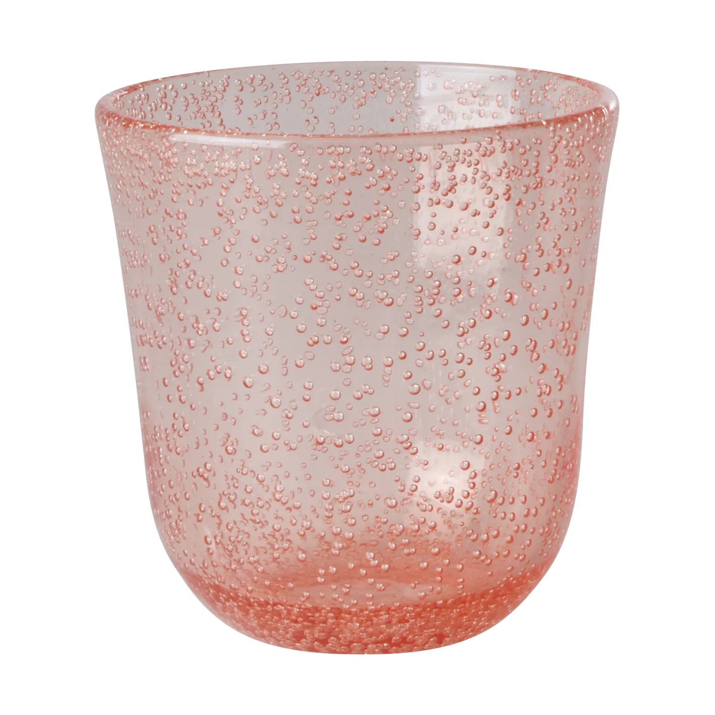 Rice tumblerglas bubble design akryl 41 cl, Peach RICE