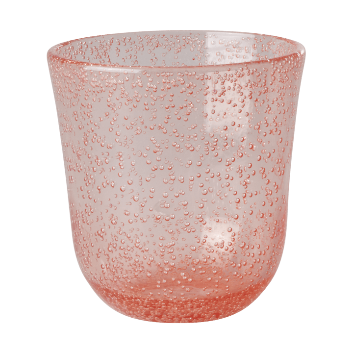 Rice tumblerglas bubble design akryl 41 cl - Peach - RICE