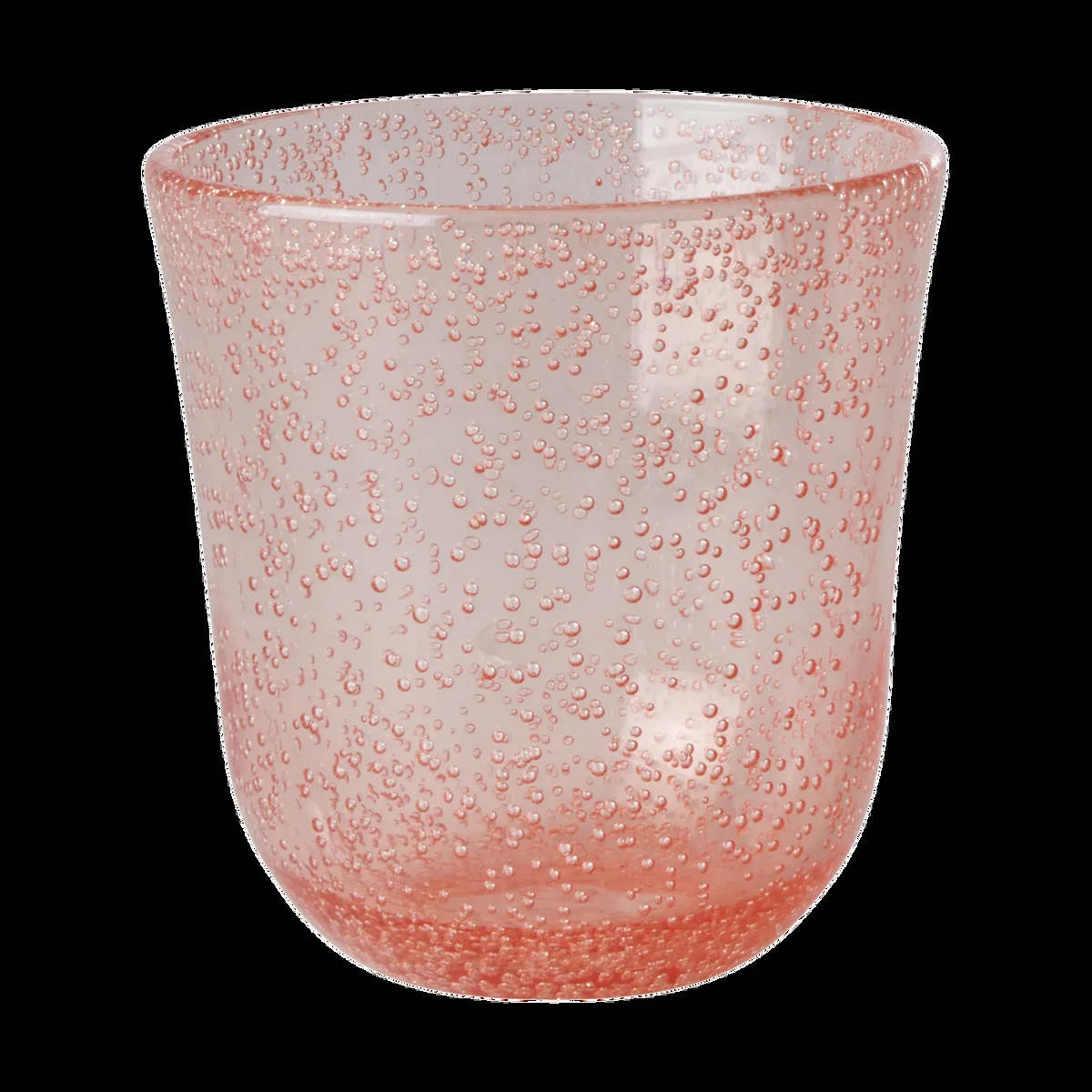 RICE Rice tumblerglas bubble design akryl 41 cl Peach