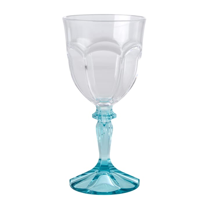 Rice Two Tone vinglas akryl 26,6 cl, Clear-mint RICE