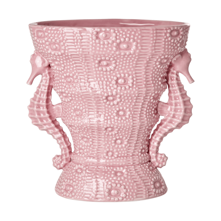 Rice vas seahorse large 25 cm - Pink - RICE