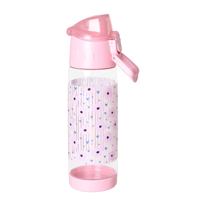Rice vattenflaska barn 50 cl - Flower print-pink - RICE