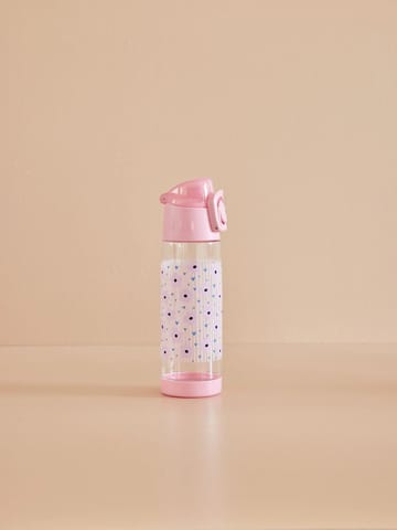 Rice vattenflaska barn 50 cl - Flower print-pink - RICE