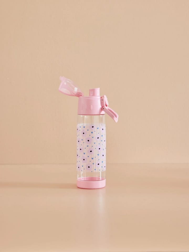 Rice vattenflaska barn 50 cl, Flower print-pink RICE