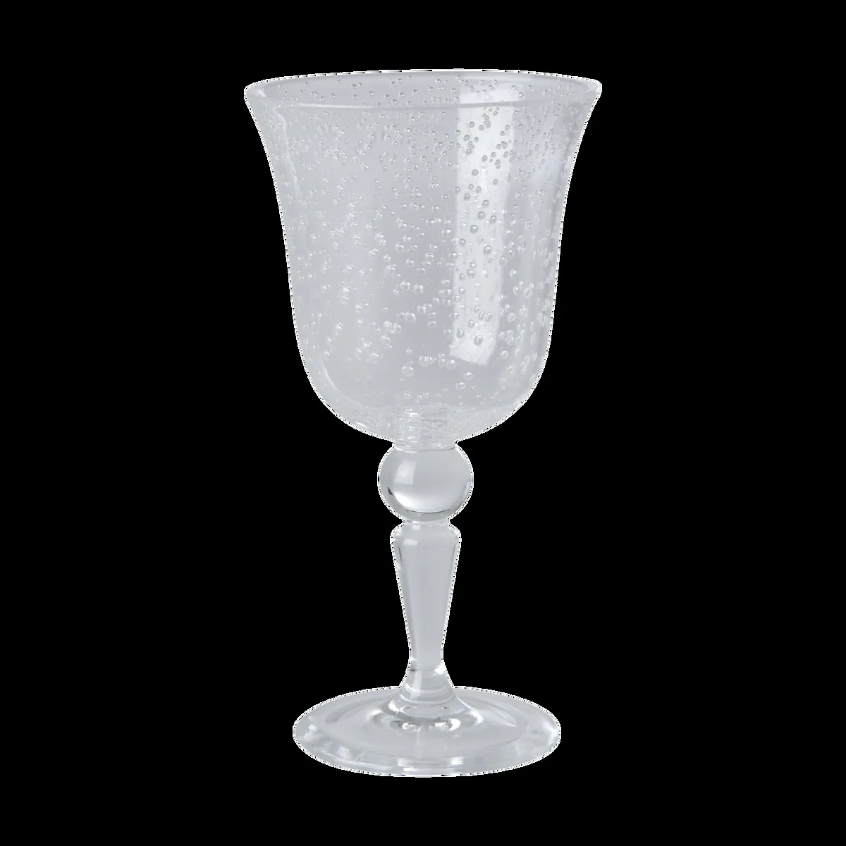 RICE Rice vinglas bubble design 36 cl Clear