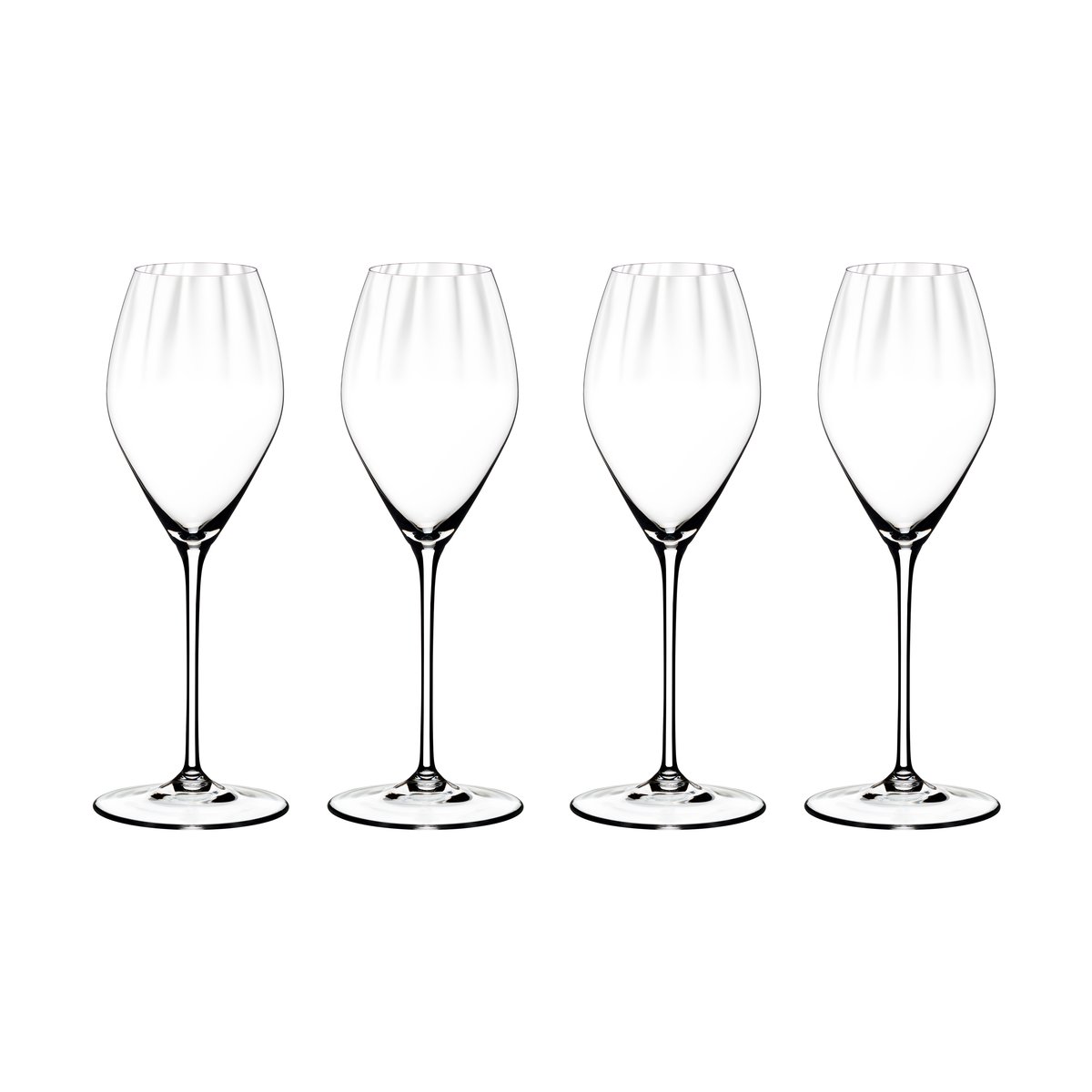 Riedel Performance Champagneglas 4 st 37,5 cl | Skandinavisk Design | Champagneglas | Transparent