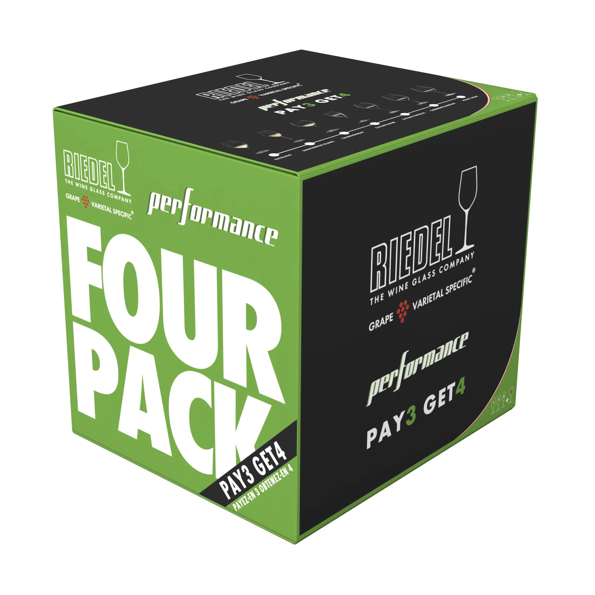 Performance Riesling vinglas 4-pack, 62,3 cl Riedel