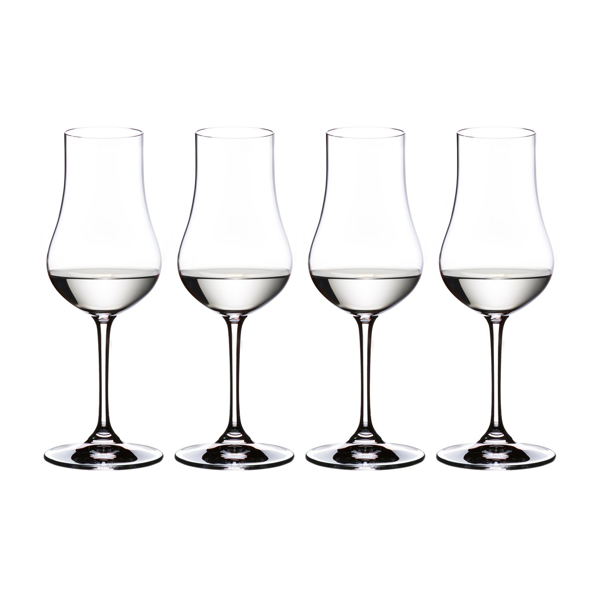Riedel Bar Tumbler akvavitglas 4-pack 20,7 cl | Skandinavisk Design | Whiskeyglas & Konjaksglas | Transparent