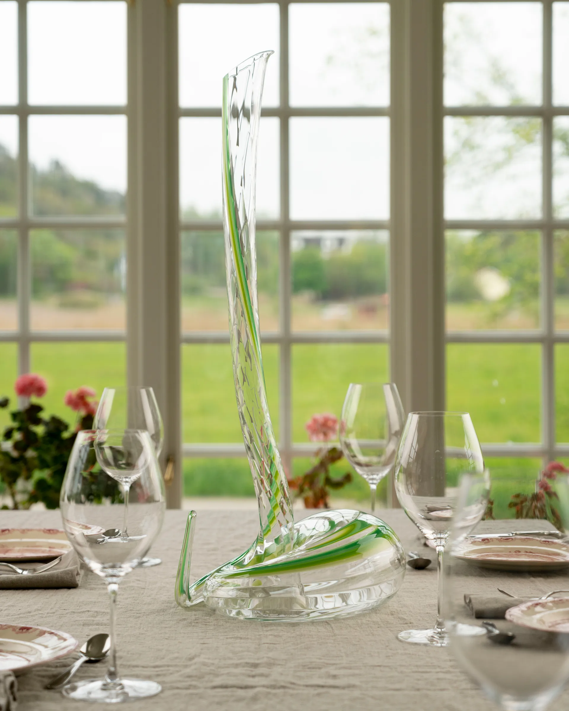 Riedel Cobra Magnum Optic Karaff, Green Riedel