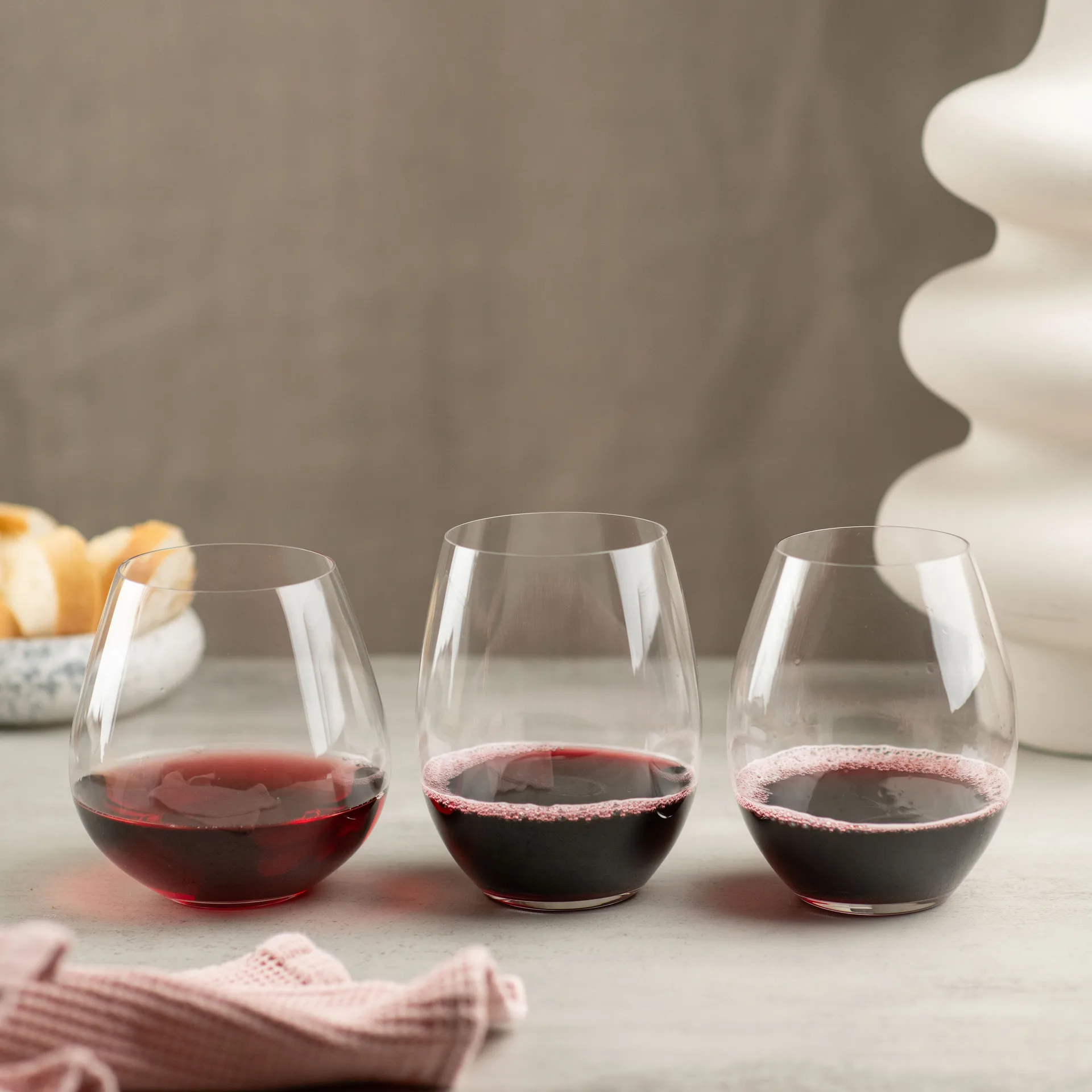 Riedel Key to Wine vinglas 3 delar, Klar Riedel