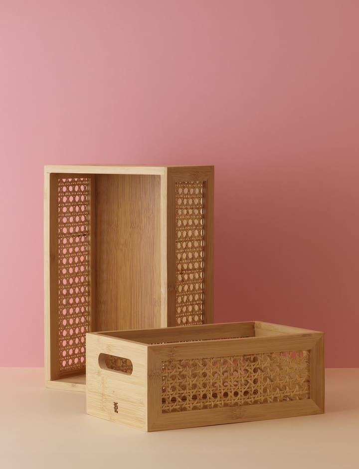 Bamboo box förvaringsbox 20x30 cm, Bambu RIG-TIG