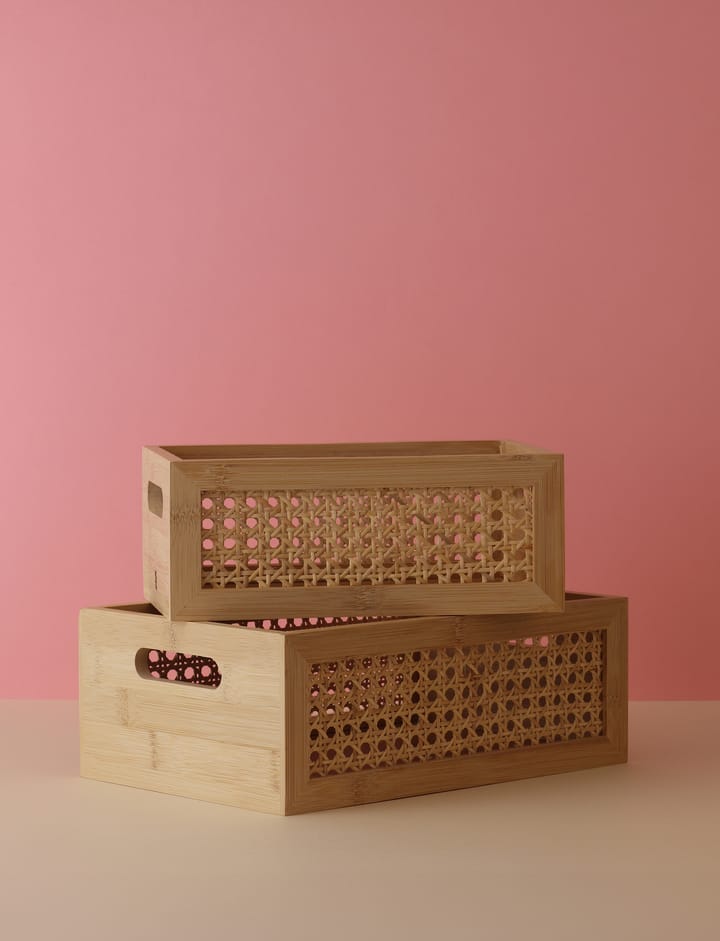 Bamboo box förvaringsbox 20x30 cm, Bambu RIG-TIG