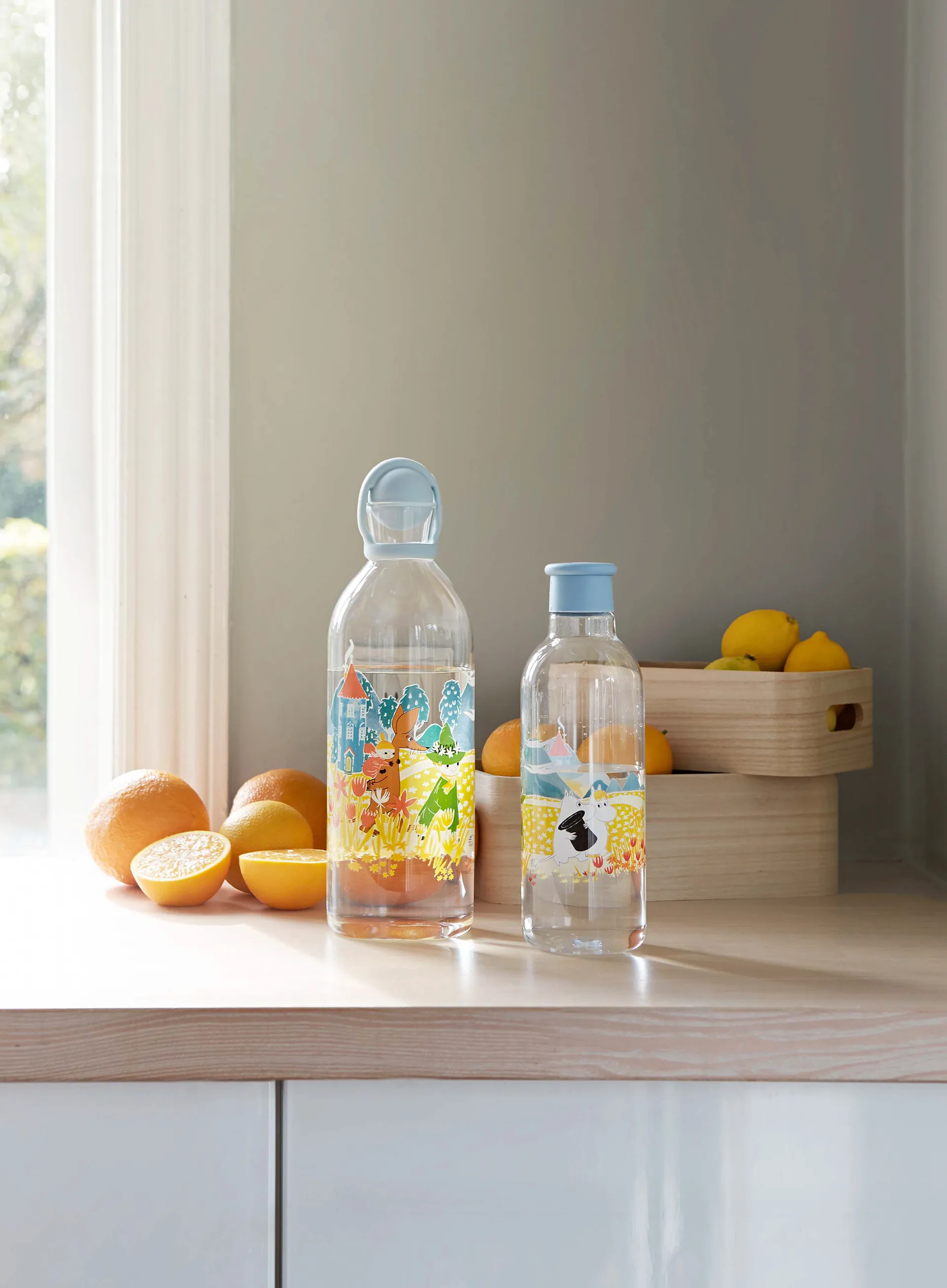 COOL-IT Mumin vattenkaraff 1,5 liter, Sky RIG-TIG