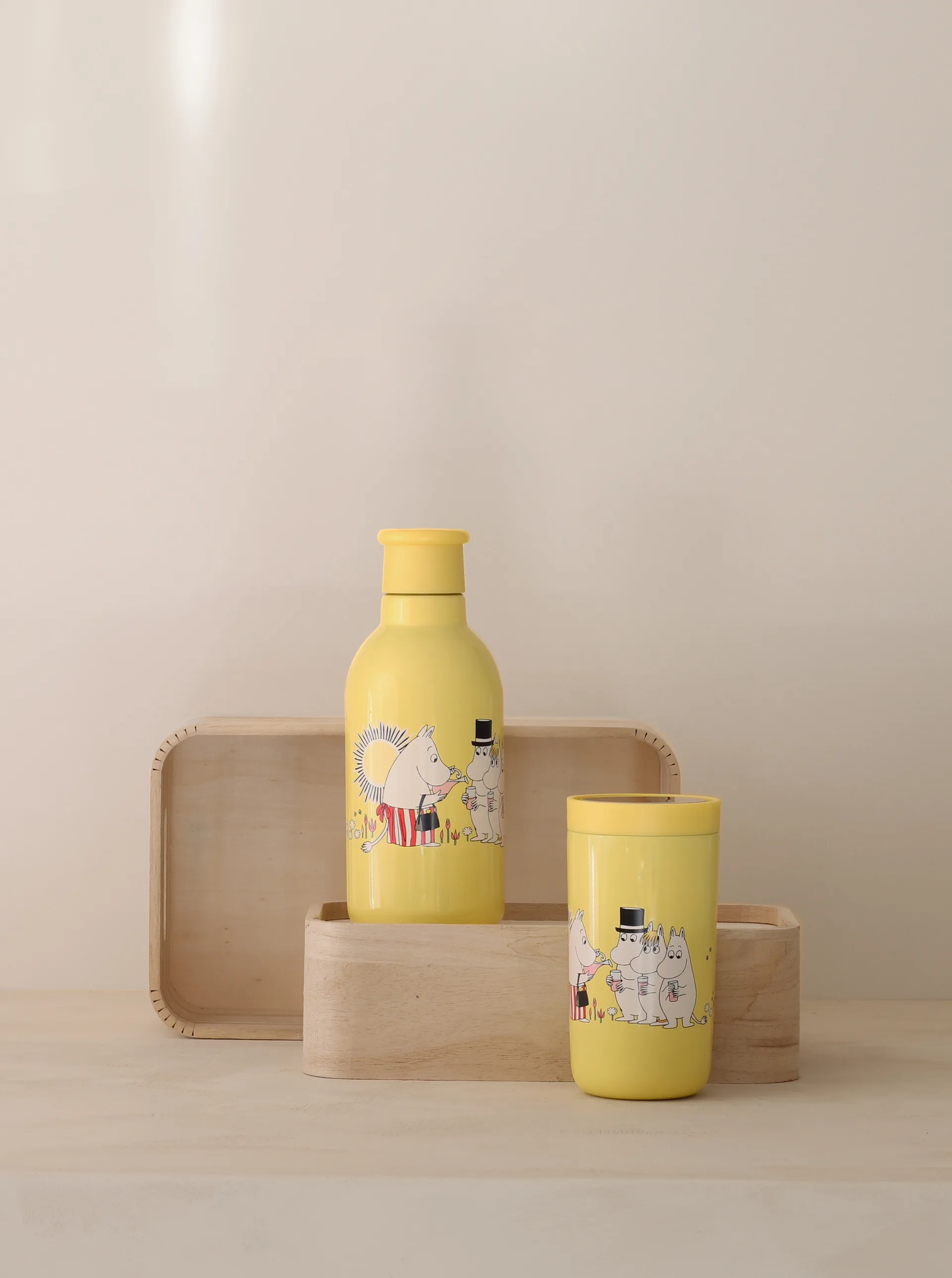 DRINK-IT Mumin termoflaska 0,5 L, Moomin Lemonade RIG-TIG