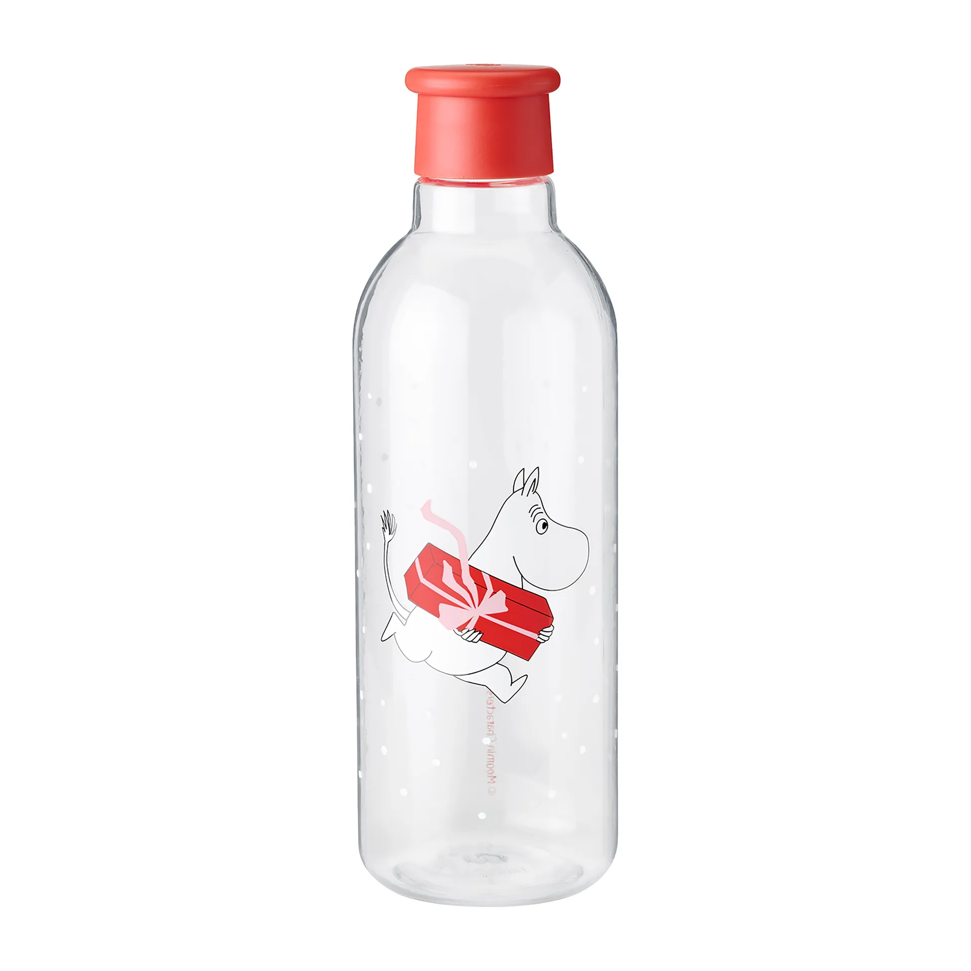 DRINK-IT Mumin vattenflaska 0,75 l, Red RIG-TIG