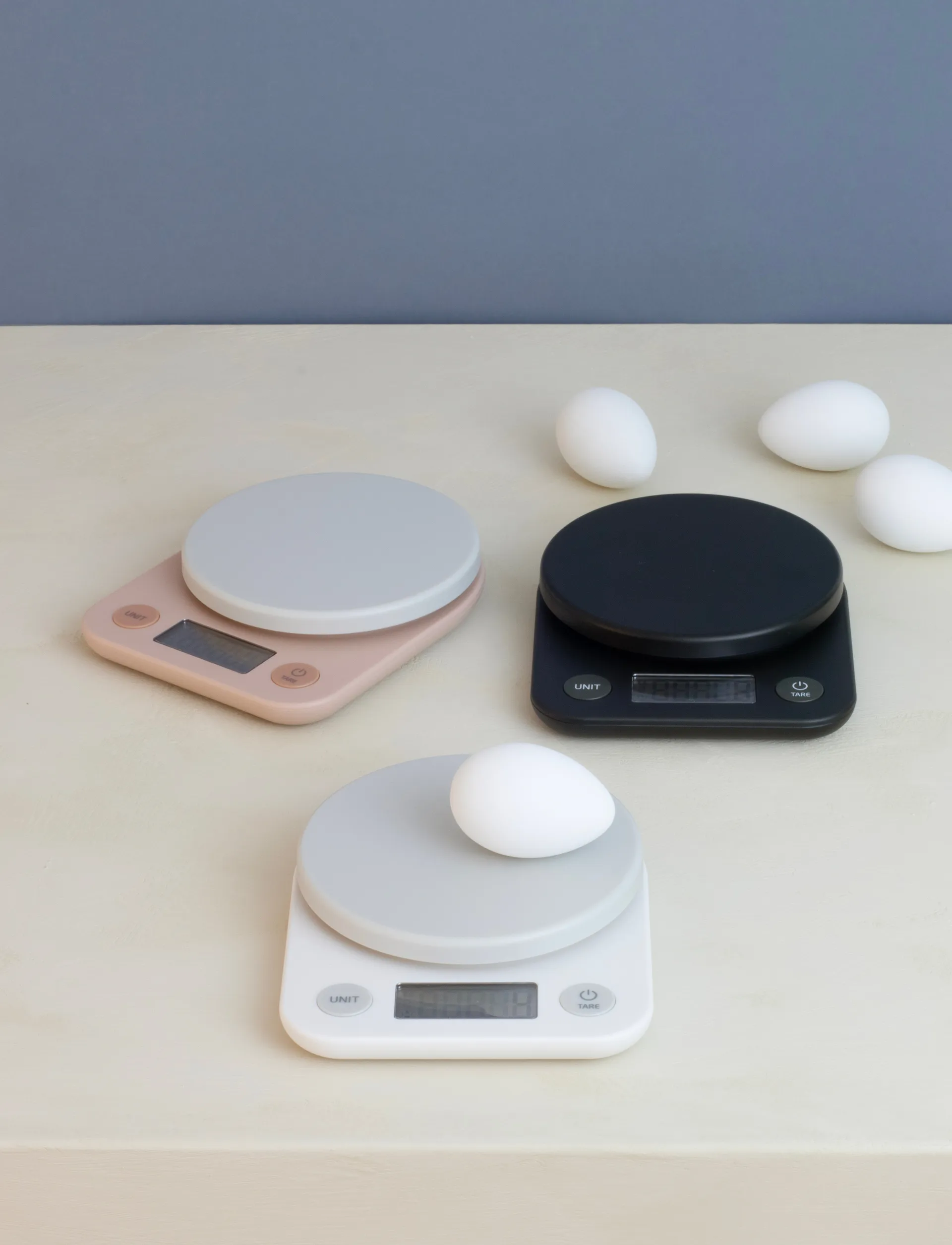 FOODIE köksvåg, Black RIG-TIG