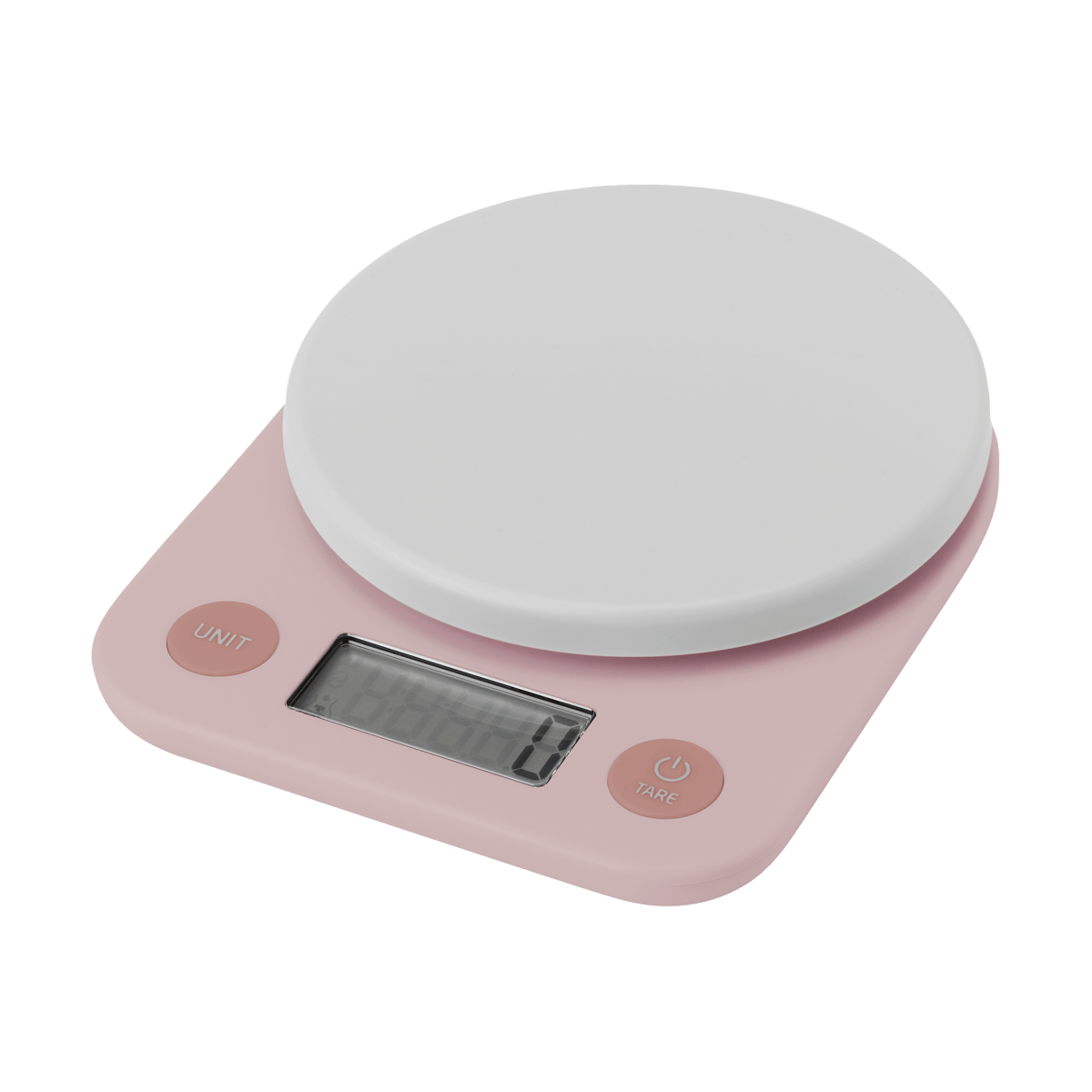 RIG-TIG FOODIE köksvåg Light rose | Skandinavisk Design | Matvågar | Rosa