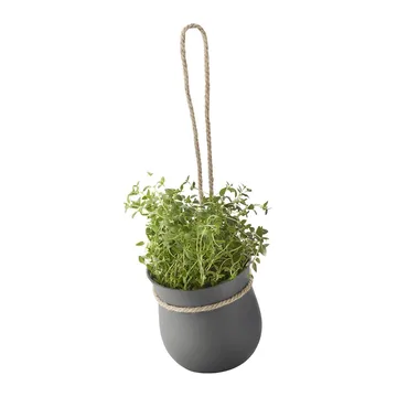 Grow-It örtkruka Ø13 cm - grå - RIG-TIG