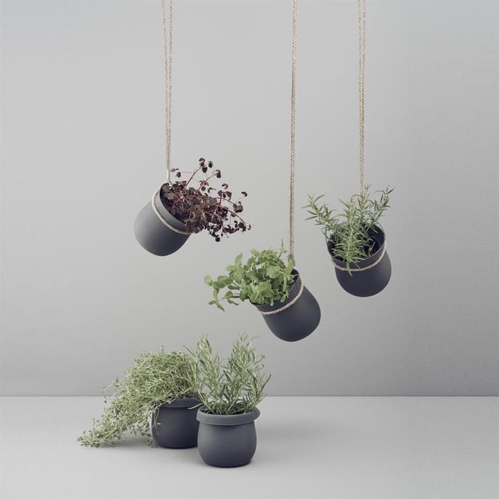 Grow-It örtkruka Ø13 cm, grå RIG-TIG