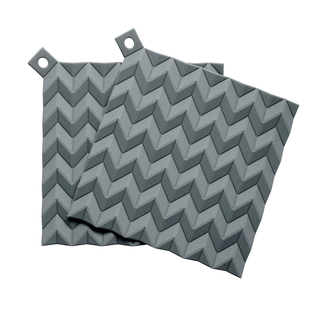 RIG-TIG HOLD-ON grytlappar 2-pack Grå | Skandinavisk Design | Grytlappar & Grytvantar | Grå