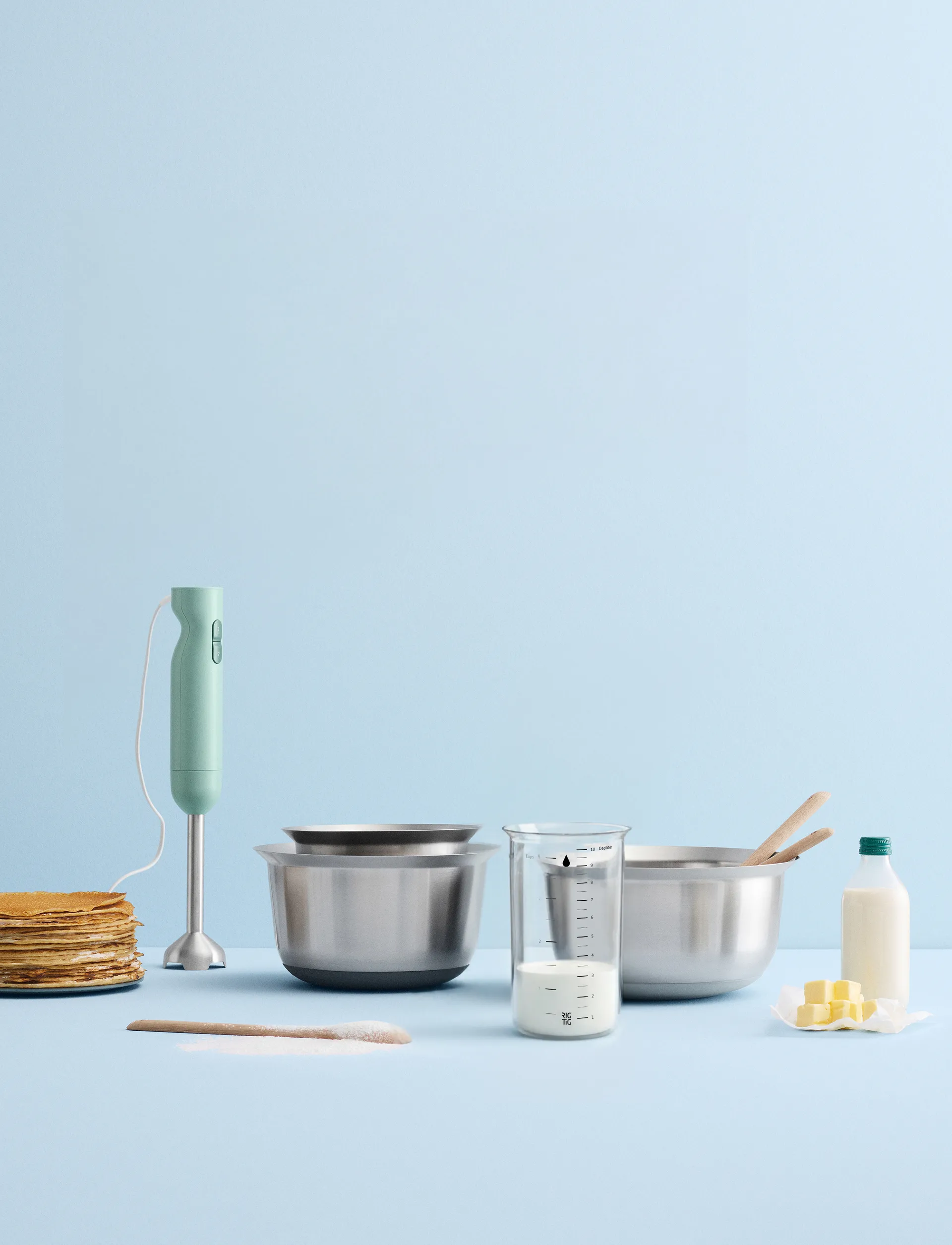 MIX-IT måttbägare, Clear, 1 L RIG-TIG