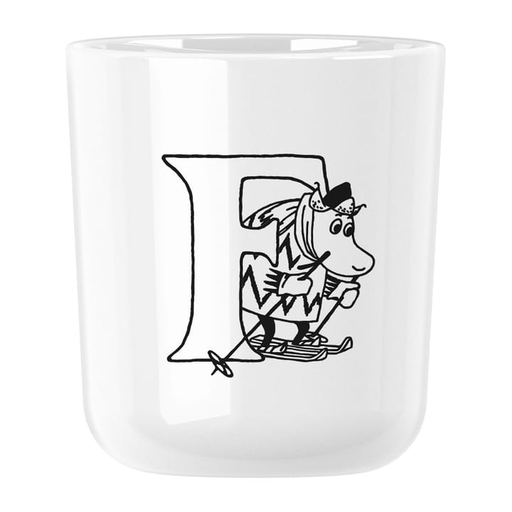 Moomin ABC mugg 20 cl - F - RIG-TIG