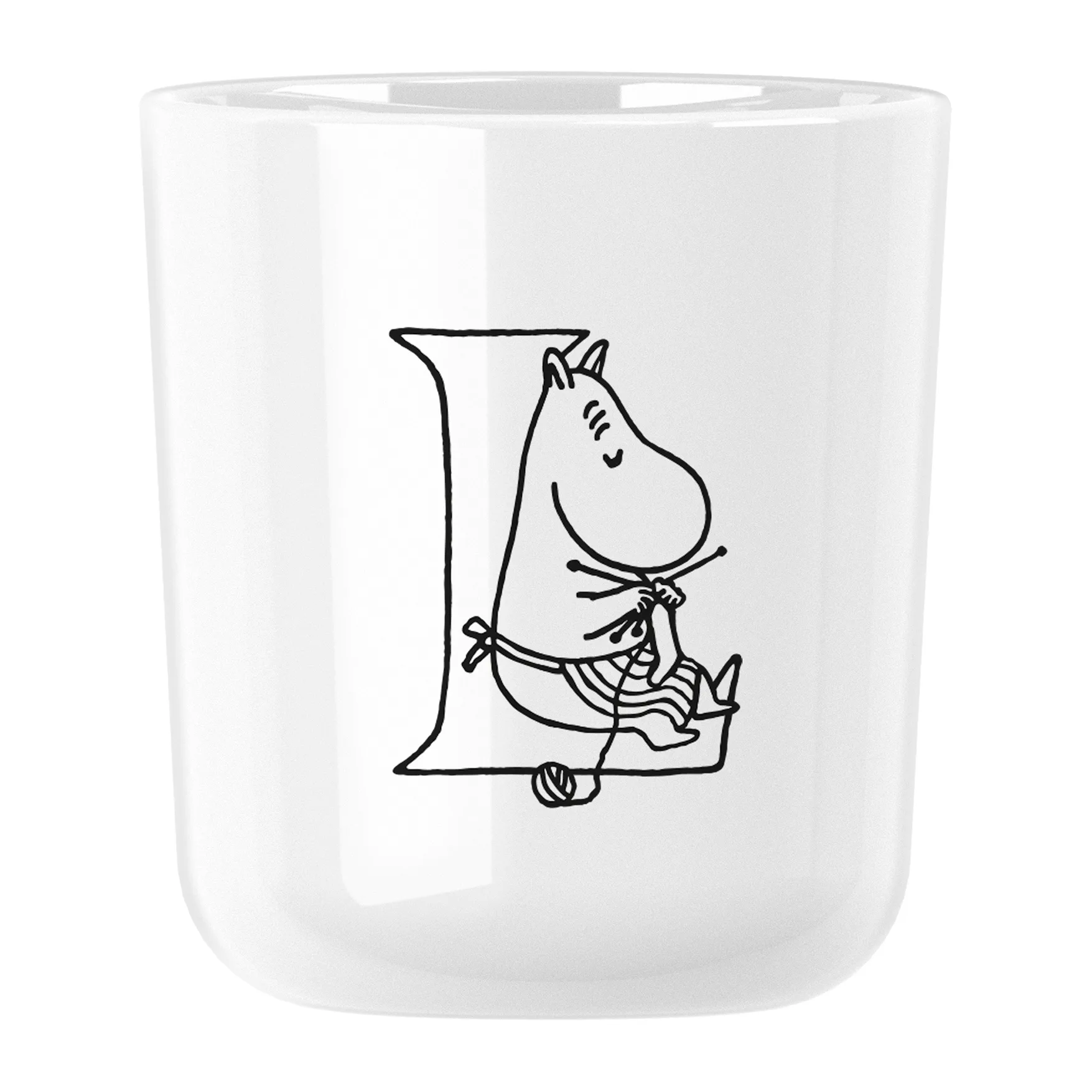 Moomin ABC mugg 20 cl, L