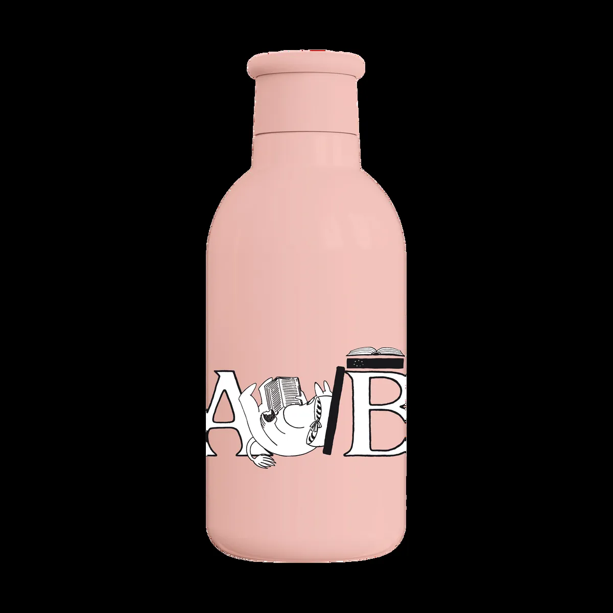 RIG-TIG Moomin ABC termosflaska 0,5 L Moomin salmon