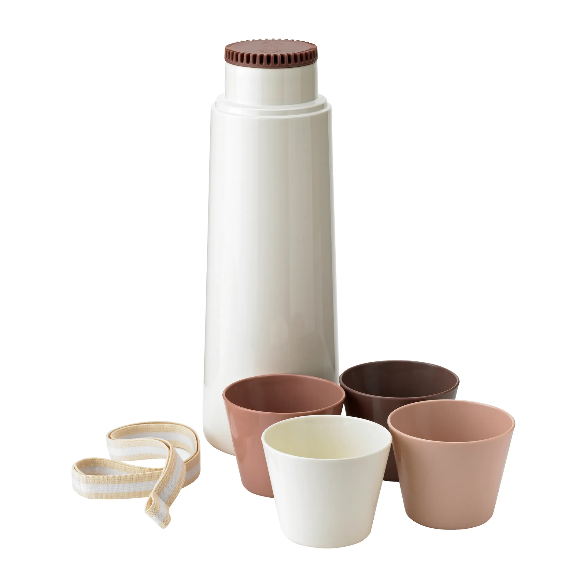 PICNIC termosflaska med 4 koppar, Blossom RIG-TIG