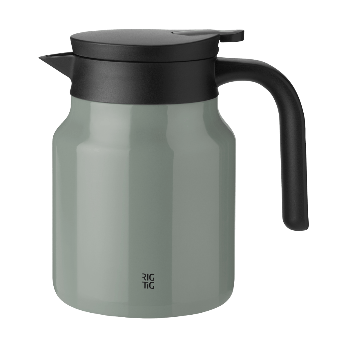 RIG-TIG THERM-IT termoskanna 0,9 L Khaki | Skandinavisk Design | Termosar | Grön