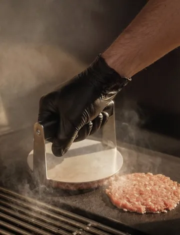 TOOL IT burgerpress - Black, Ø13,9 cm - RIG-TIG