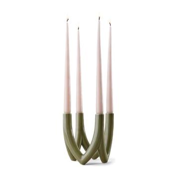 Chandelier ljusstake no. 56 - Olive green - Ro Collection