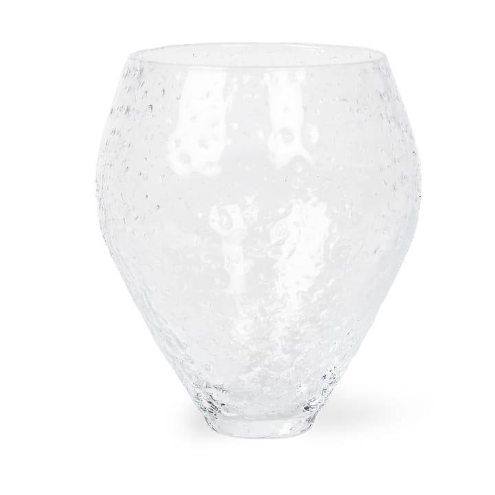 Crushed glasvas medium, Clear Ro Collection